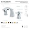 Kingston Brass KS4981ZX 8" Widespread Bathroom Faucet, Polished Chrome KS4981ZX - alternate 3